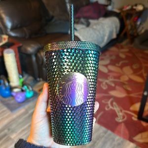 2023 GRANDE Starbucks studded oil slick tumbler